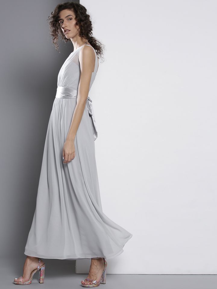 Dorothy perkins grey maxi dress 2025