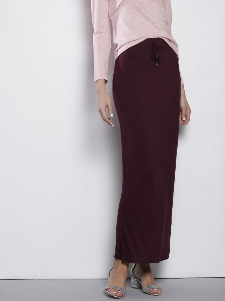 Burgundy skirt online dorothy perkins
