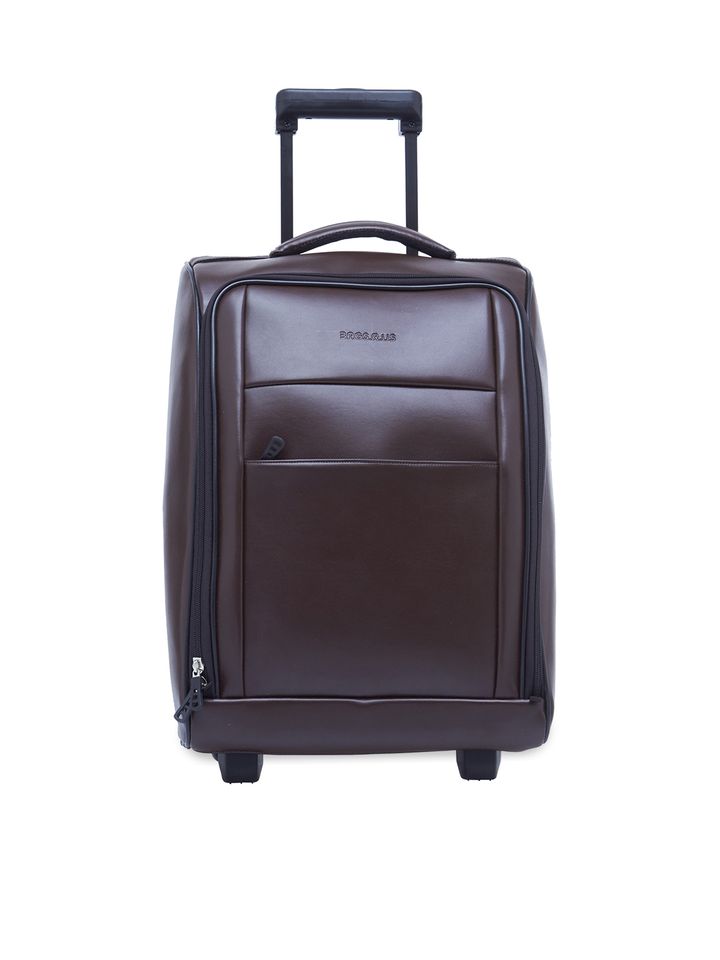 leather cabin luggage
