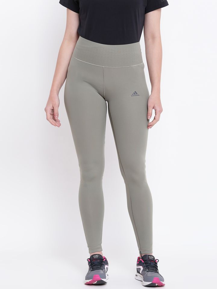 adidas olive green leggings