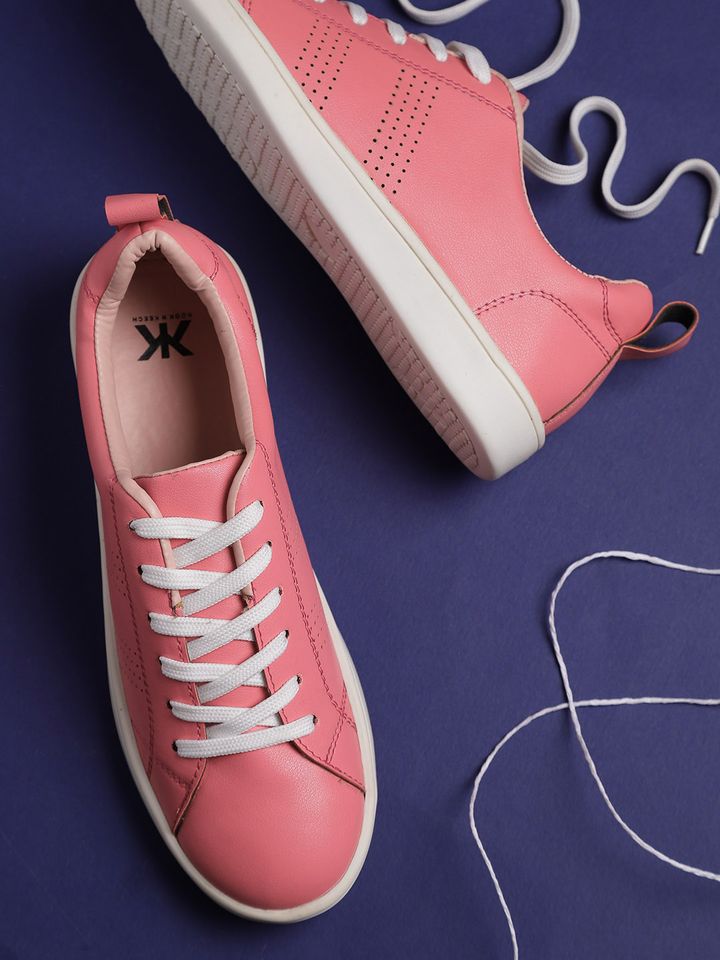 pink sneakers for women