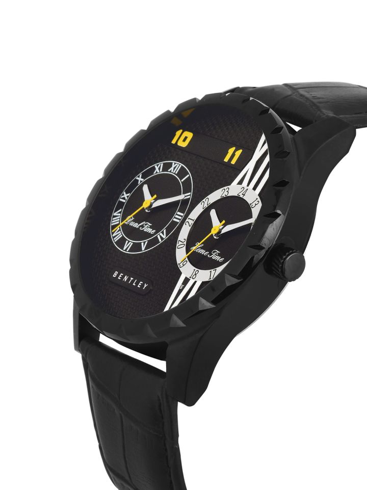 BENTLEY Men Black Analogue Watch