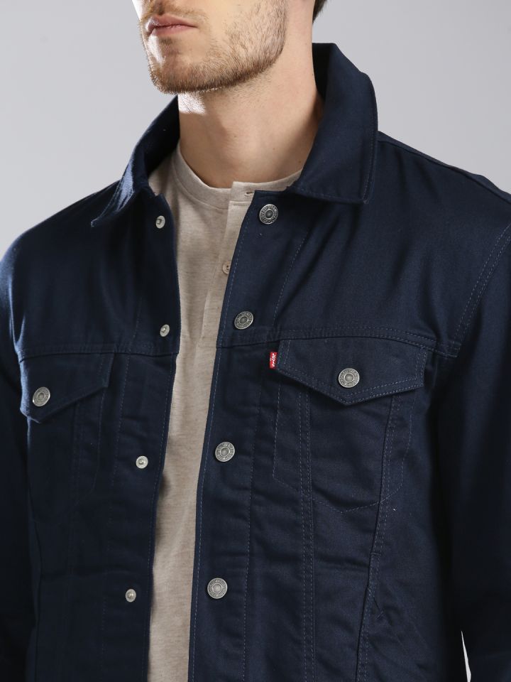 Levis denim jacket sales myntra