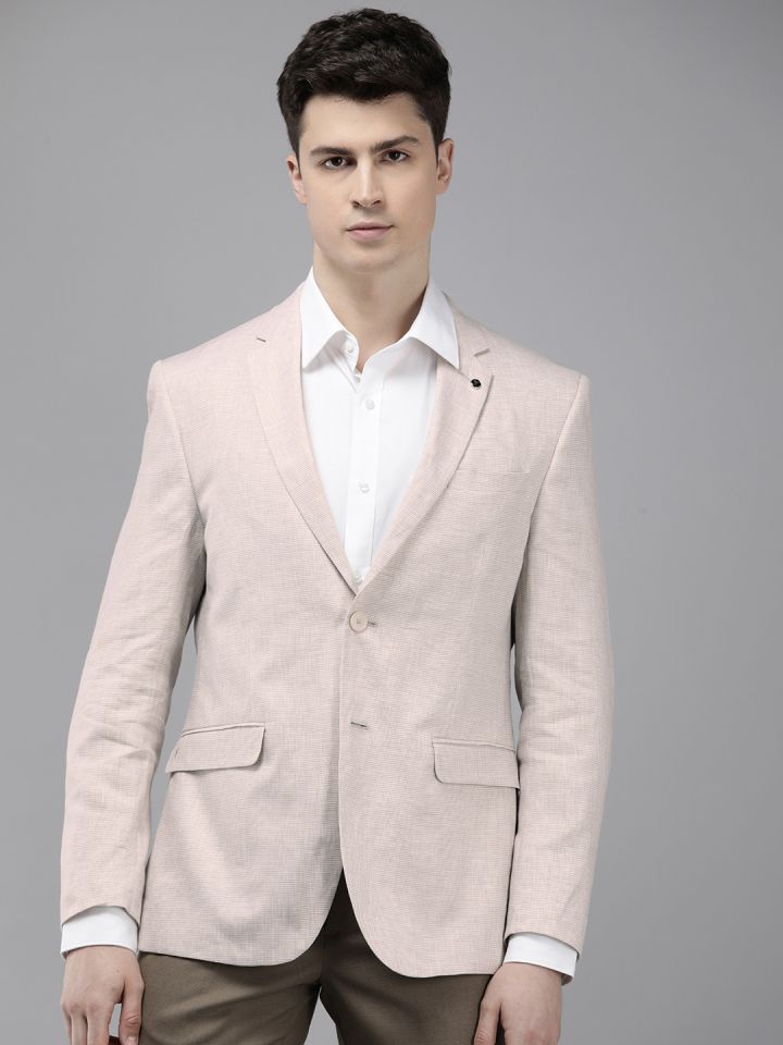 Van heusen 2025 linen blazers