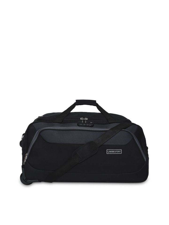 Buy LAVIE SPORT Anti Theft Sage Wheels Soft Sided Duffle Trolley