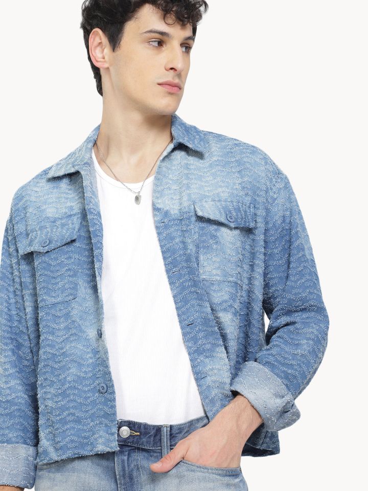 Mens denim jacket cotton on new arrivals