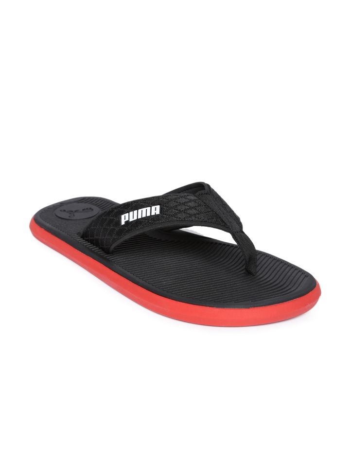 Buy Puma Men Black Solid Thong Flip Flops Flip Flops for Men