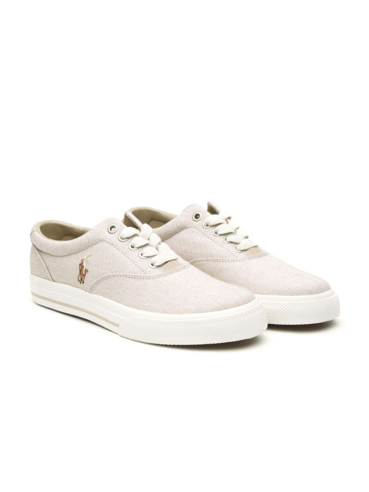 Buy Polo Ralph Lauren Beige Vaughn NE VULC Sneakers Casual Shoes