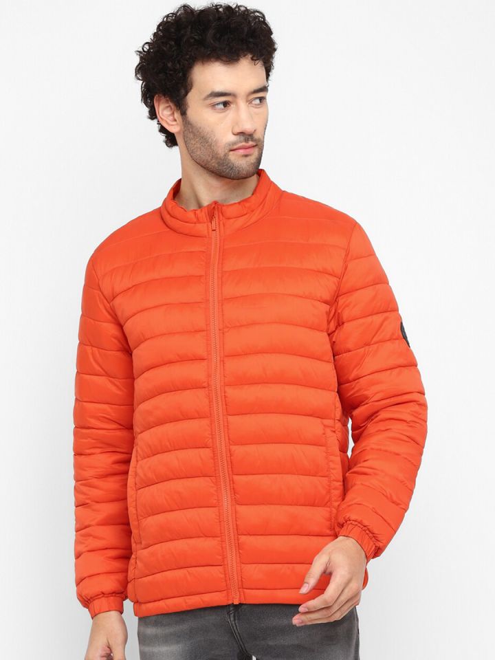 Mock neck puffer sales jacket