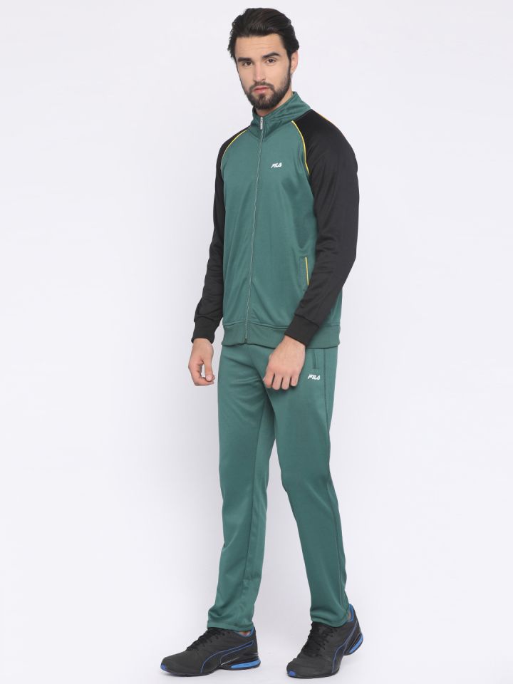 Fila top green tracksuit