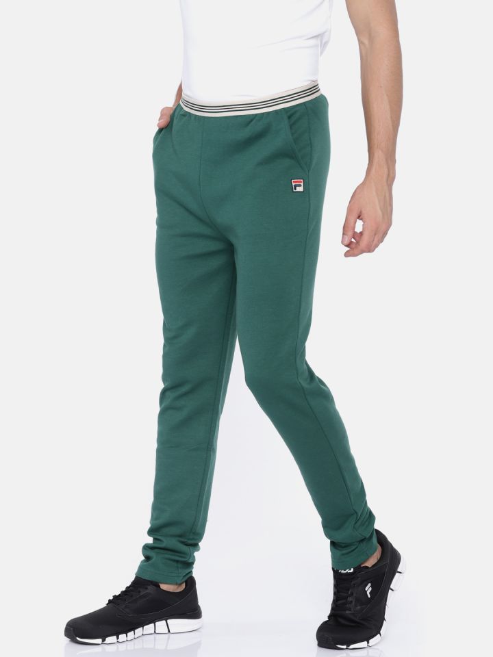 FILA Men Green SETTANTA Track Pants