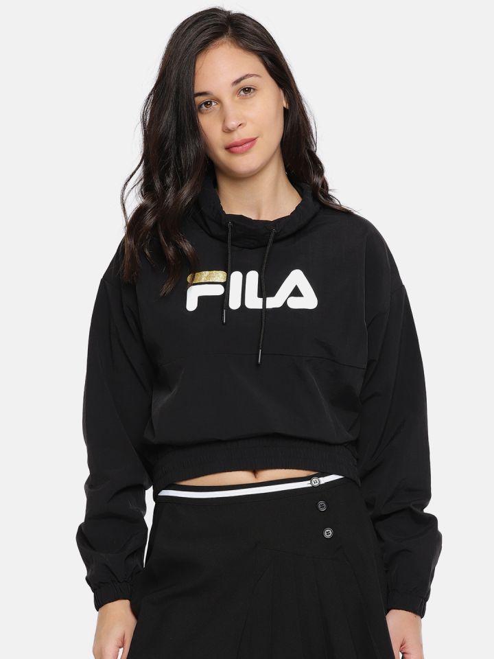 Fila sweater new arrivals crop top