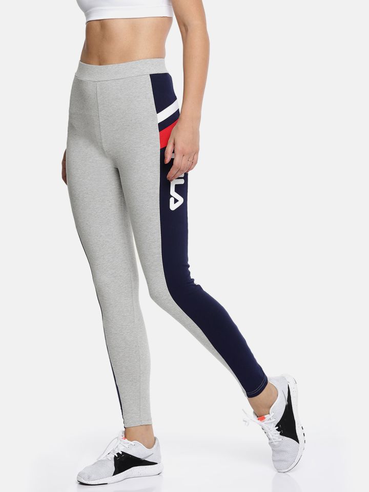FILA Women Grey Melange GRETA Track Pants