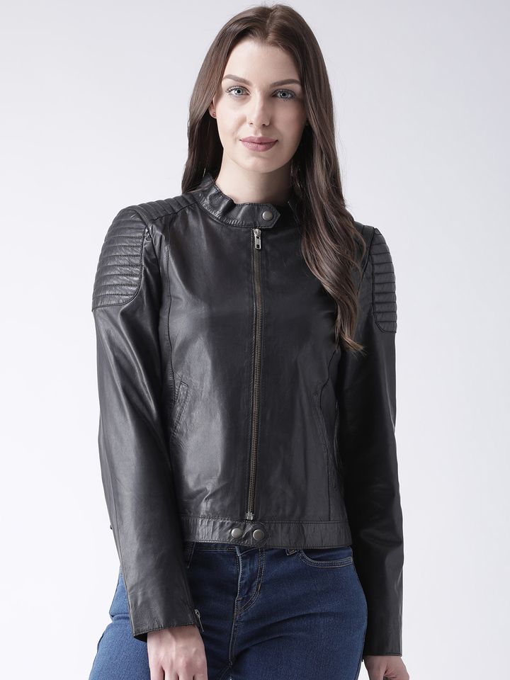 myntra biker jacket