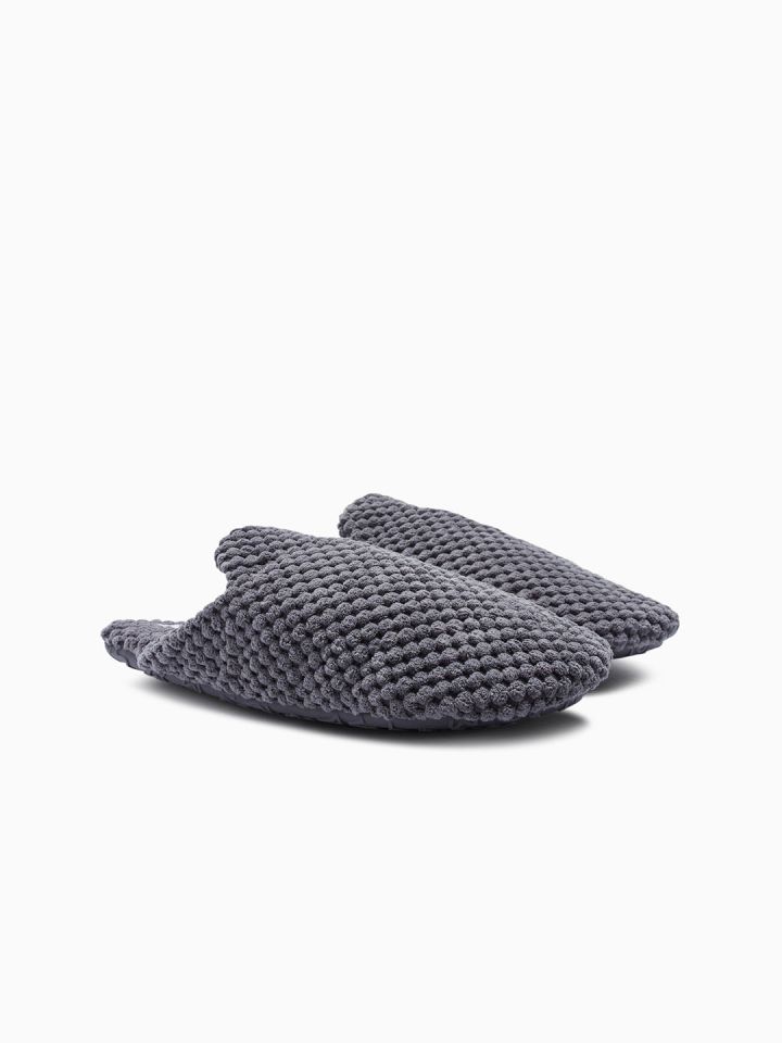 Next top grey slippers