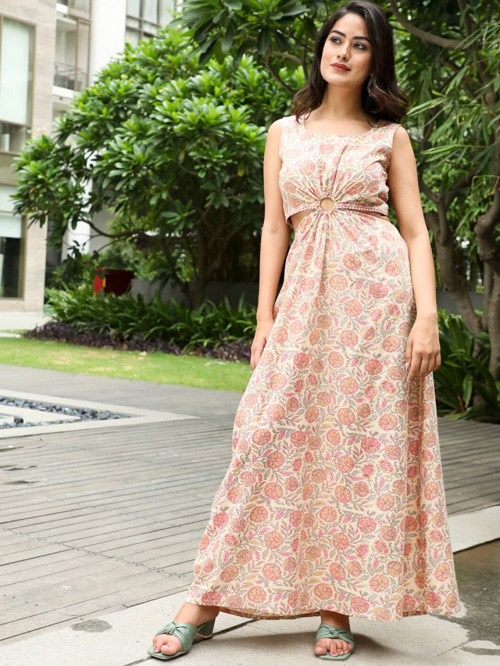 Myntra aks maxi dress sales