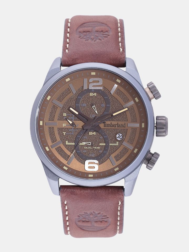 Buy Timberland Men Brown Chronograph Watch TBL.14816JLU.12 - Watches for  Men 2464022 | Myntra