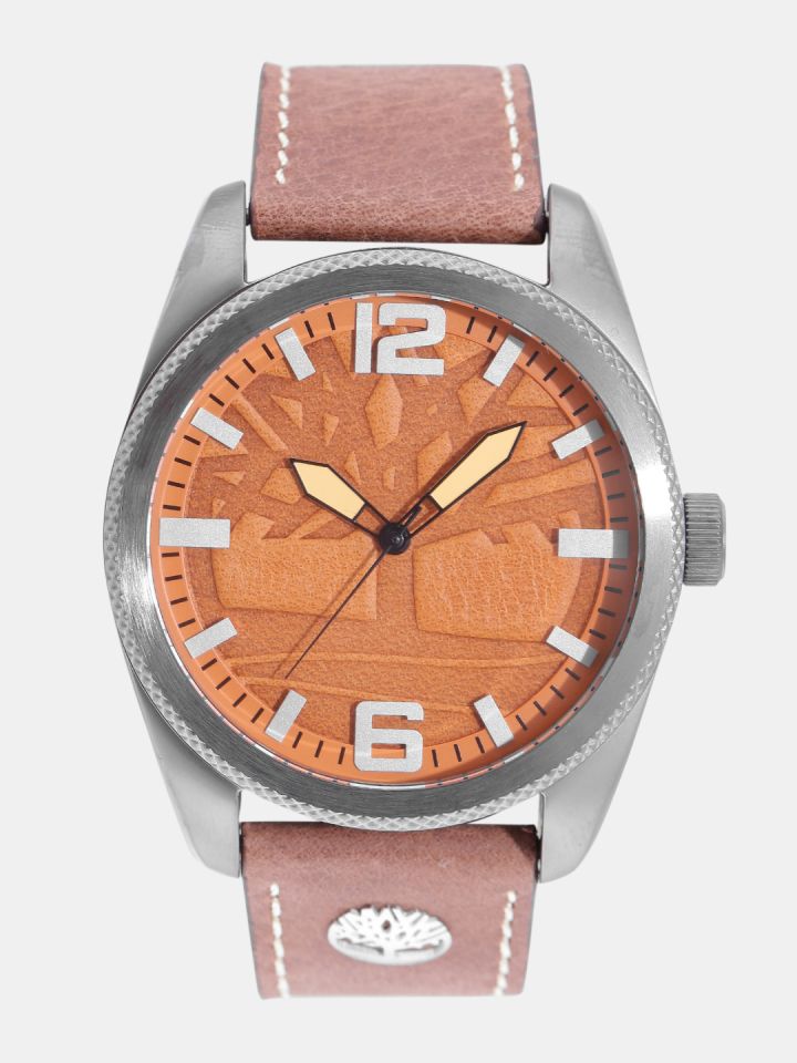 timberland orange watch