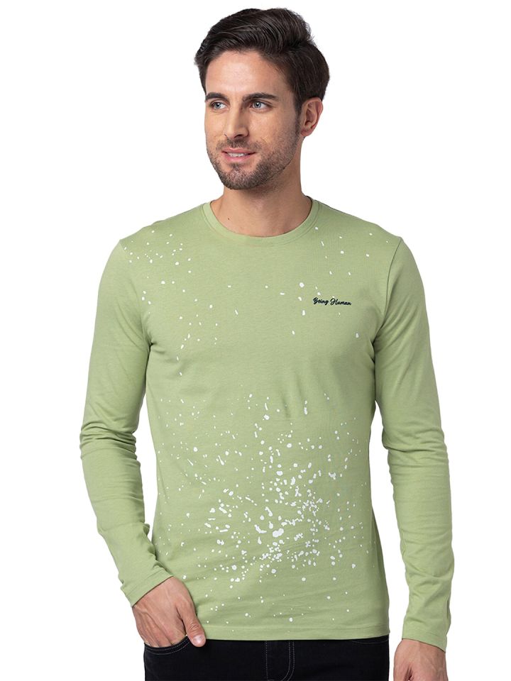 Being human round neck t shirts online