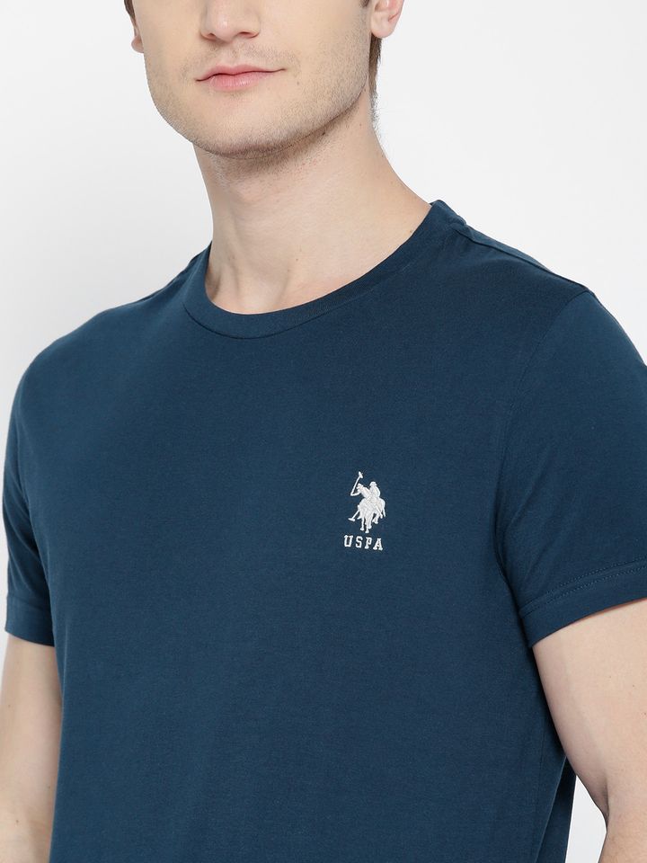 Buy U.S. Polo Assn. Navy Blue Lounge T 