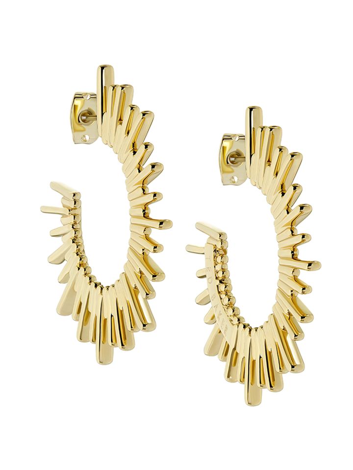 Ted baker half store hoop earrings