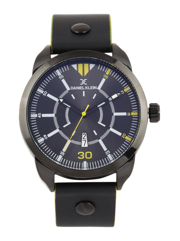 Buy Daniel Klein Men Black Analogue Watch DK11301 3 Watches for