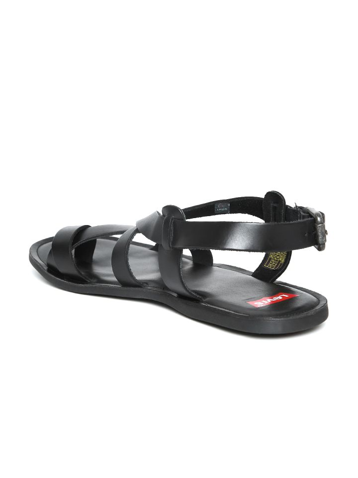 levis leather sandals