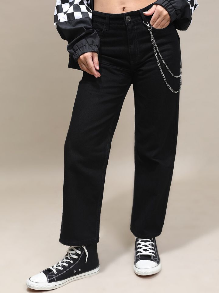 Buy Tokyo Talkies Women Relaxed Fit Mid Rise Cotton Jeans Jeans