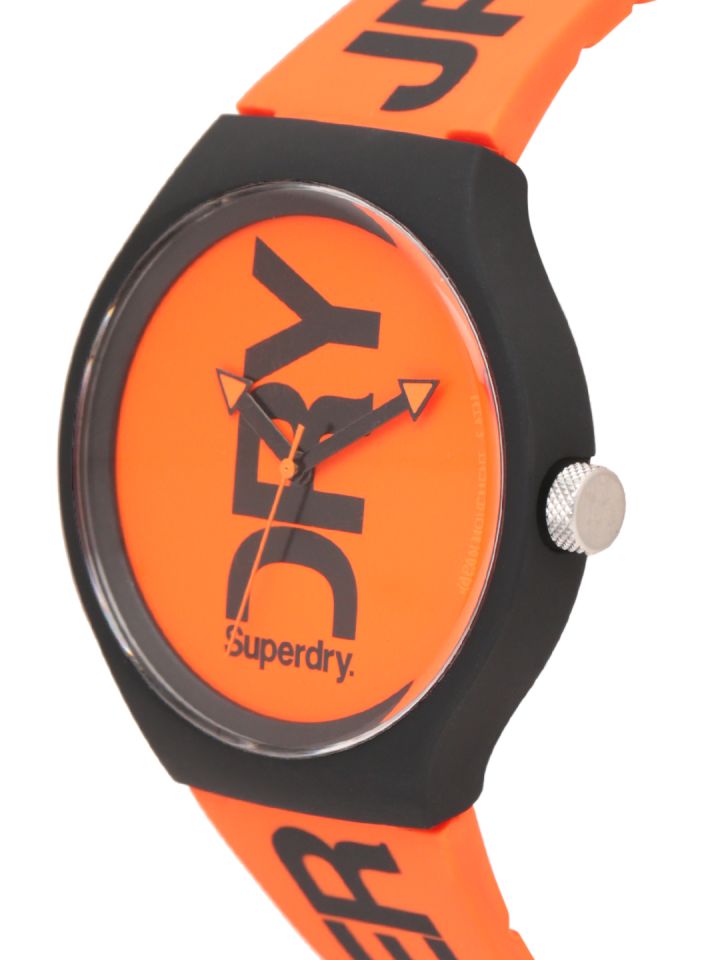 Superdry watch orange deals