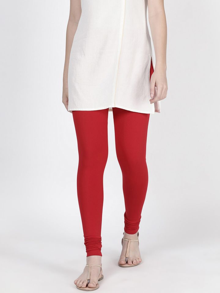 Twin birds churidar leggings 2025