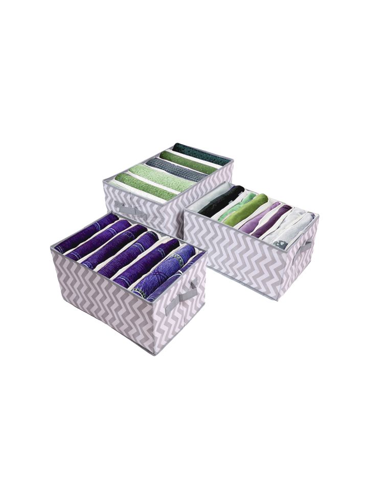 Anko Non-Woven Felt Fabric Collapsible Drawer organisers