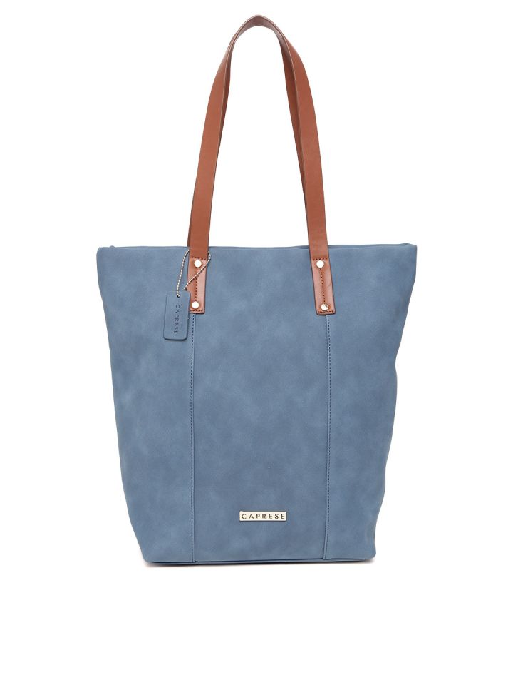 Caprese navy blue solid shoulder bag new arrivals