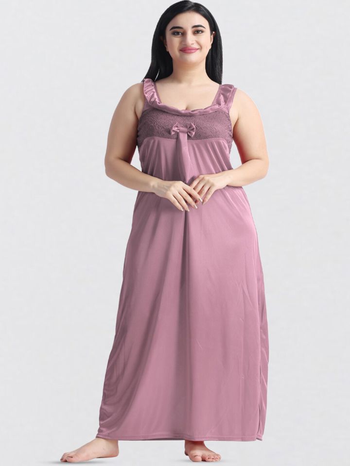 Myntra satin online nighty