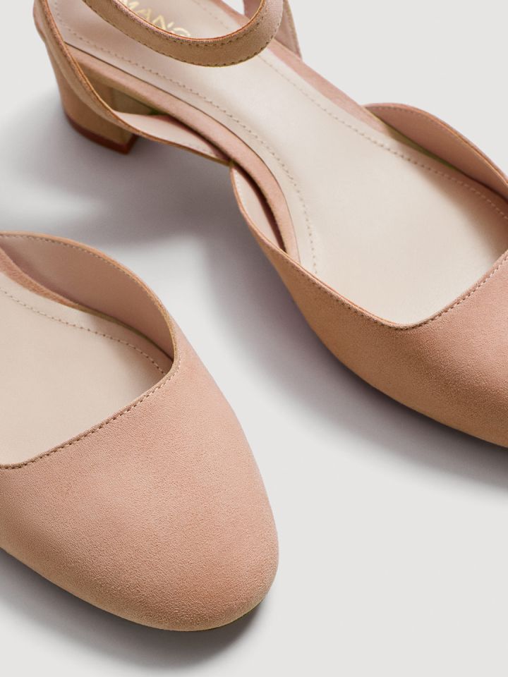 dusty pink high heels