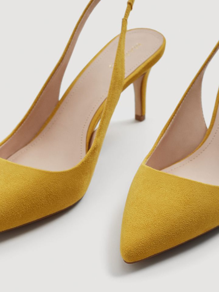 Mango yellow heels Clearance