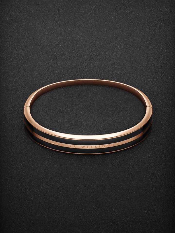Buy Daniel Wellington Rose Gold Plated Cuff Bracelet Bracelet