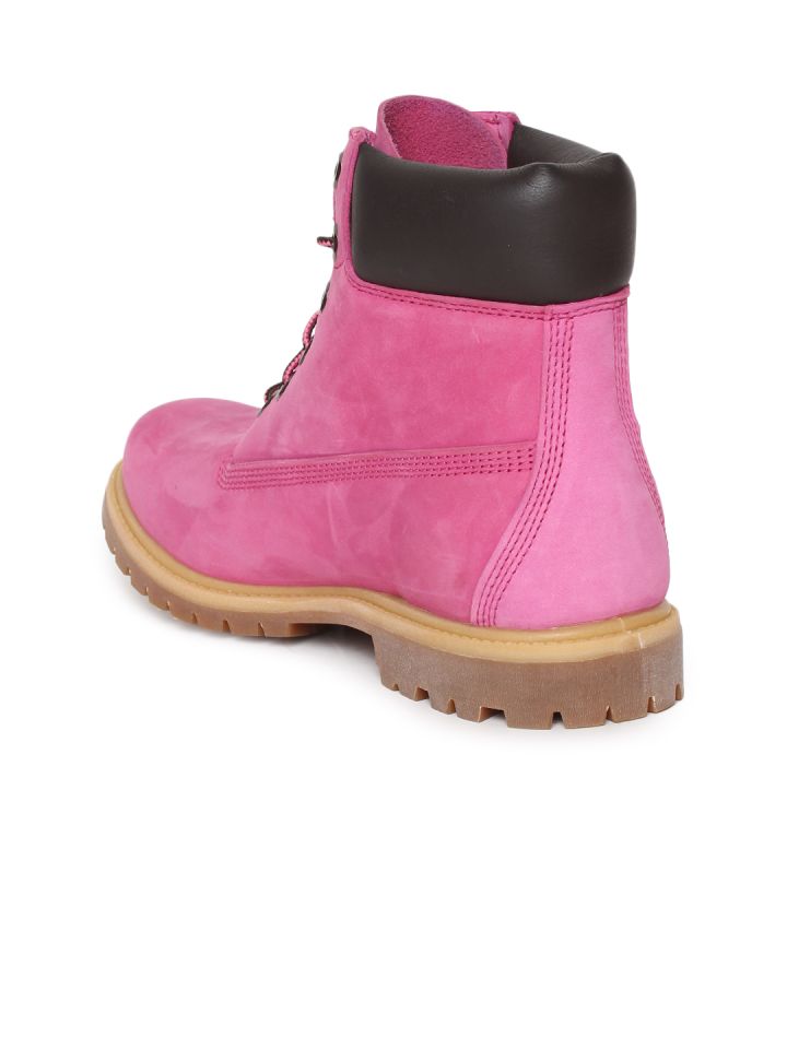 pink waterproof timberland boots