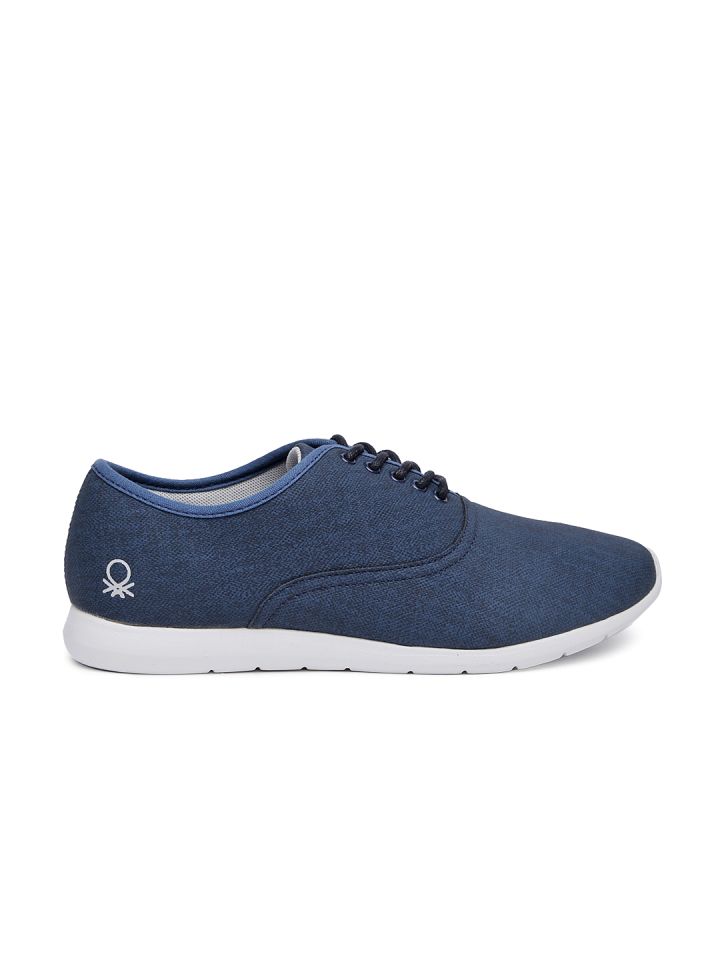 United colors of clearance benetton navy blue sneakers