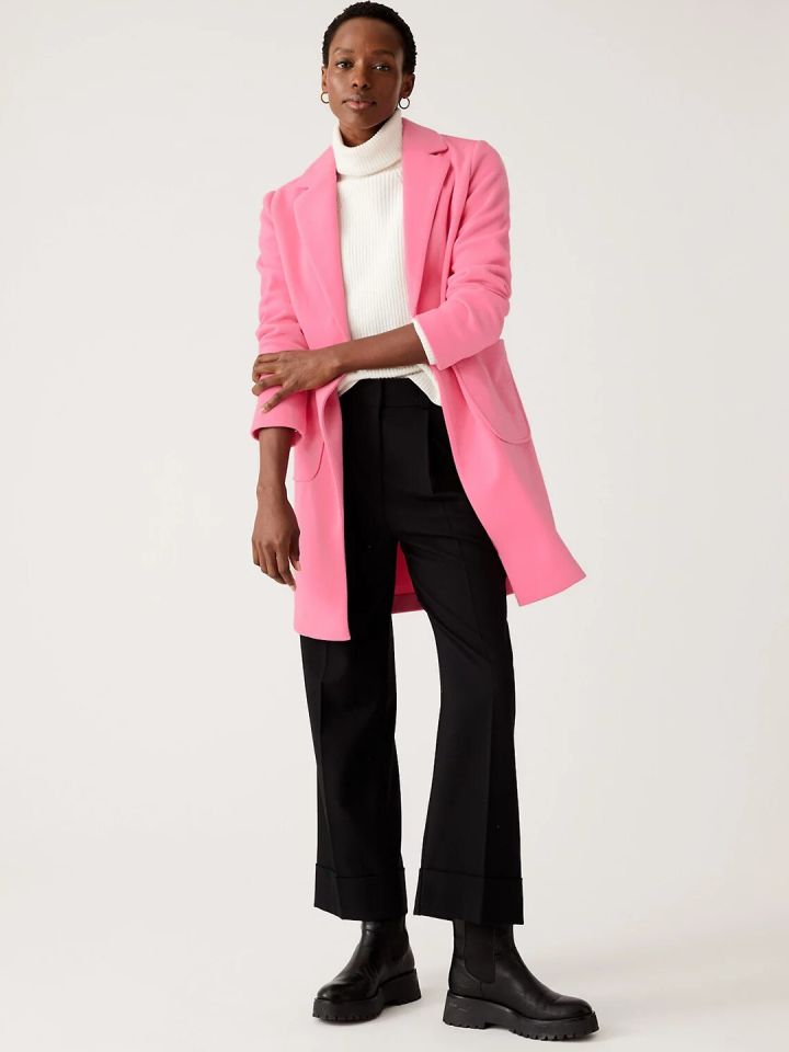 Marks and sale spencer overcoat