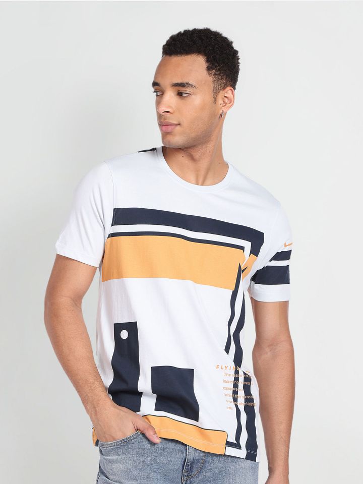 Flying machine t shirts myntra hot sale