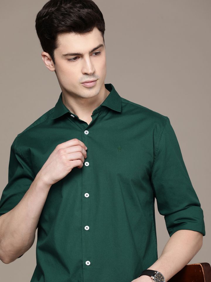 Buy French Connection Solid Slim Fit Casual Shirt Shirts for Men