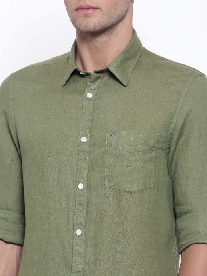 Lee cooper best sale olive green shirt