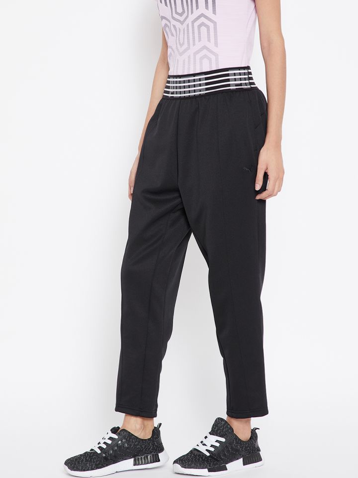 Puma Women Black Fusion Track Pants