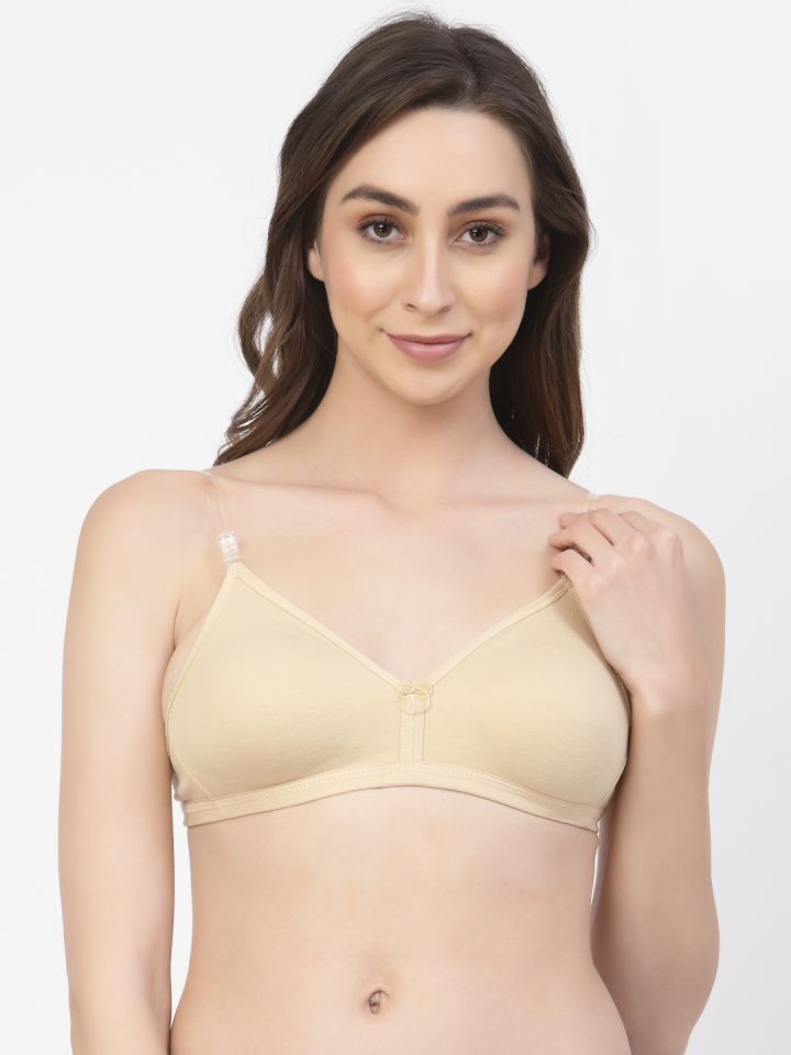 Buy Jockey High Coverage Underwired T Shirt Bra- Grey at Rs.949 online