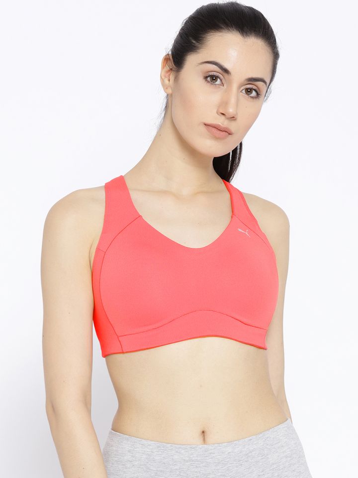 heavily padded sports bra