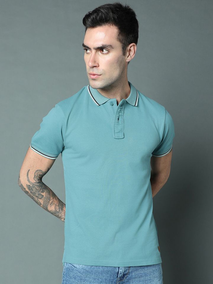 High Star Polo Collar Pure Cotton T shirt