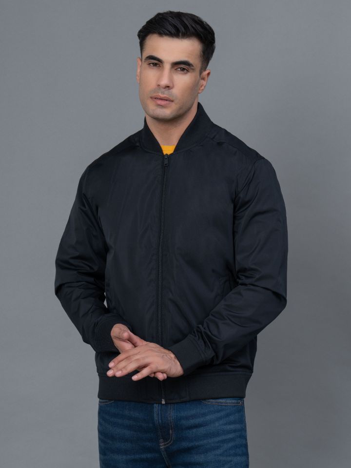 Buy Red Tape Stand Collar Bomber Jacket Jackets for Men 24899572