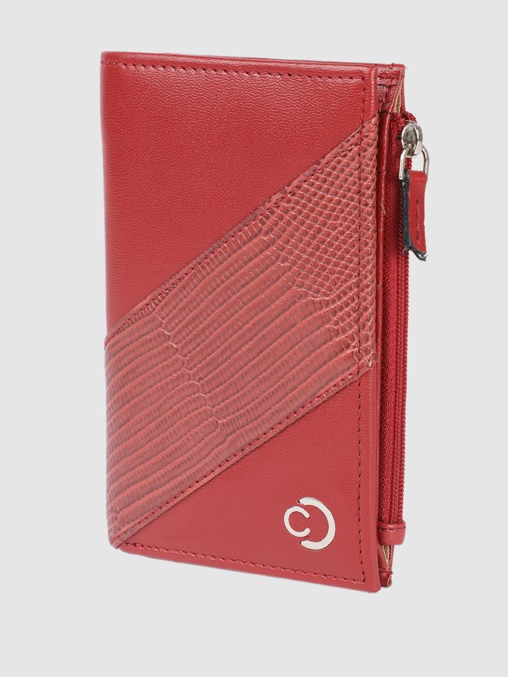 Caprese red wallet sales