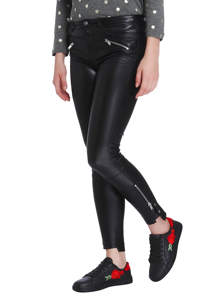 Buy Women Leather Pants Online In India - Etsy India-sonthuy.vn