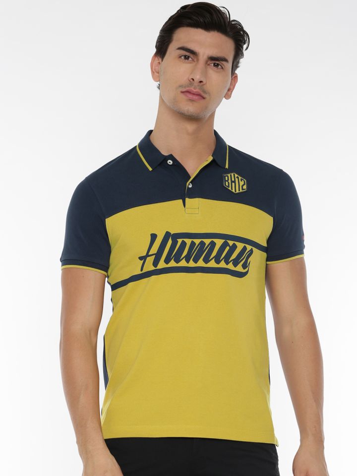 being human yellow t shirt
